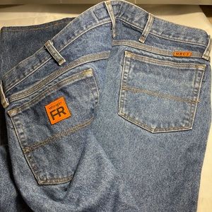 Wrangler FR Riggs Workwear Denim Blue Jeans Men's Size 44X36  FR3W050 23.7 ATPV